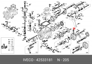 Подъёмный магнит 42533181 IVECO