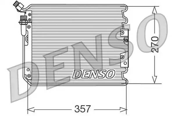 Конденсатор, кондиционер DCN28001 DENSO