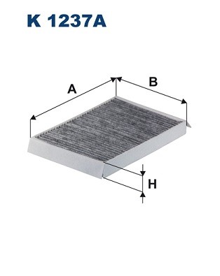 Фильтр салона K 1237A FILTRON
