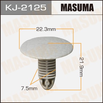 Клипса крепежная KJ2125 MASUMA