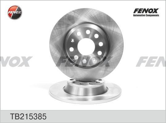 Диск тормозной TB215385 FENOX