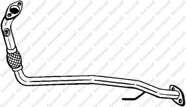 Выпускной трубопровод 850-939 BOSAL