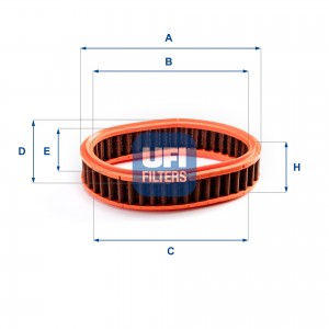 Воздушный фильтр 28.900.00 UFI