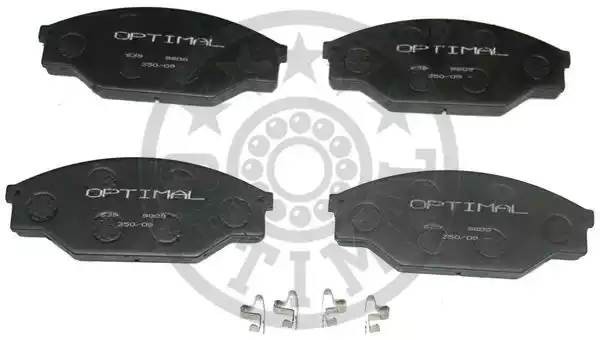 Комплект тормозных колодок, диско 9808 OPTIMAL
