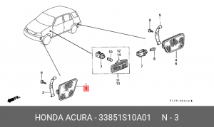 Деталь 33851S10A01 HONDA