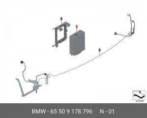 ТВ - модуль 65 50 9 178 796 BMW