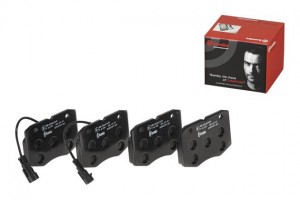 Комплект тормозных колодок, диско PA6019 BREMBO