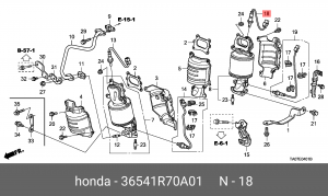 Деталь 36541R70A01 HONDA