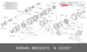 Деталь 806225270 SUBARU