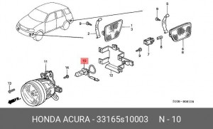 Лампа 33165S10003 HONDA