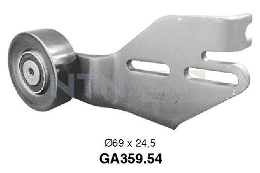 Натяжной ролик, поликлиновой  ремень GA359.54 NTN SNR
