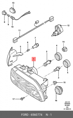 Деталь 6 560 774 FORD