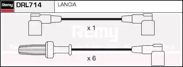 Ккомплект проводов зажигания DRL714 DELCO REMY