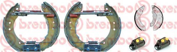 Комплект тормозных колодок K 24 007 BREMBO