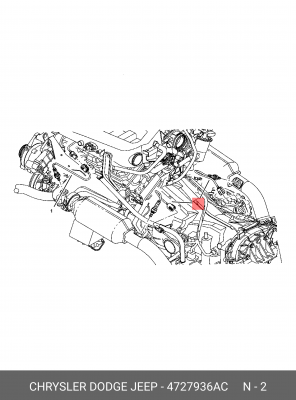 Лямбда-зонд 4727 936AC CHRYSLER