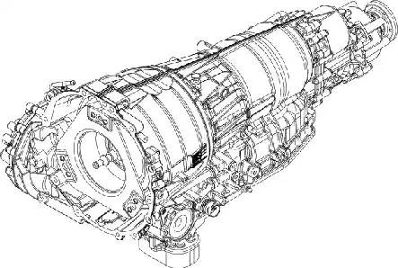 Автоматическая коробка передач 1068.032.219 ZF