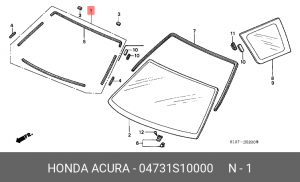 Деталь 04731S10000 HONDA