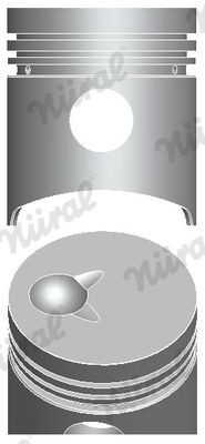 Поршень 87-143407-00 NURAL