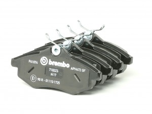 Комплект тормозных колодок, диско P61074 BREMBO