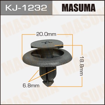 Клипса крепежная KJ1232 MASUMA