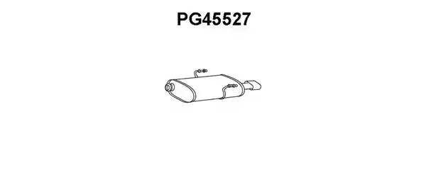 Глушитель выхлопных газов конечный PG45527 VENEPORTE
