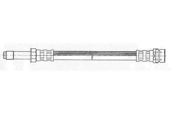 Тормозной шланг FHY2164 FERODO