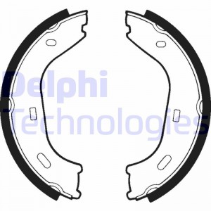 Комплект тормозных колодок, стояночная тормозная система LS1372 DELPHI