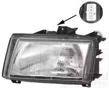 Основная фара 5826962V VAN WEZEL