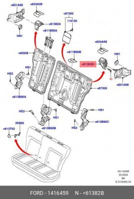Деталь 1 416 459 FORD