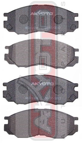 Колодки тормозные дисковые AKD-1184 AKYOTO