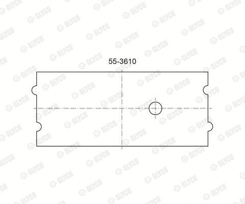 Подшипник 55-3610 GLYCO