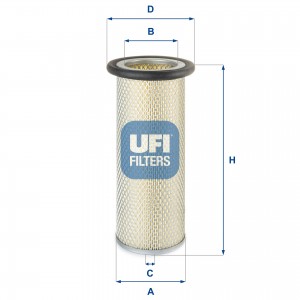 Воздушный фильтр 27.794.00 UFI