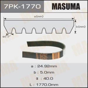Ремень приводной 7PK-1770 MASUMA