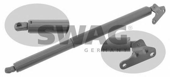 Упругий элемент, крышка багажника / помещения для груза 10 92 9338 SWAG
