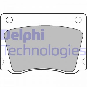 Комплект тормозных колодок, диско LP17 DELPHI