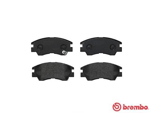 Комплект тормозных колодок, диско P54008 BREMBO