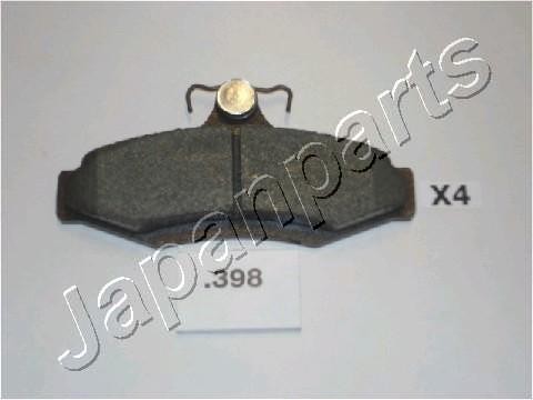 Комплект тормозных колодок, диско PP-398AF JAPAN PARTS GROUP