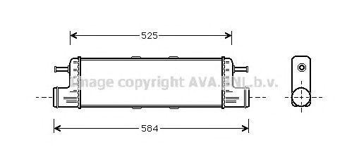 Интеркулер MS4285 AVA