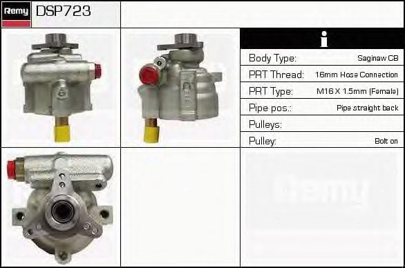 Гидравлический насос, рулевое управление DSP723 DELCO REMY