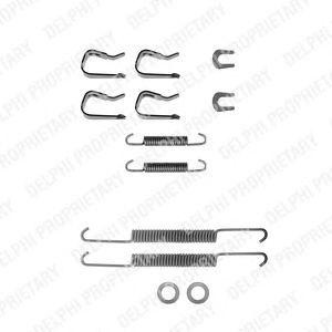 Комплектующие, тормозная колодка LY1283 DELPHI