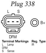 Генератор DRB5370N DELCO REMY