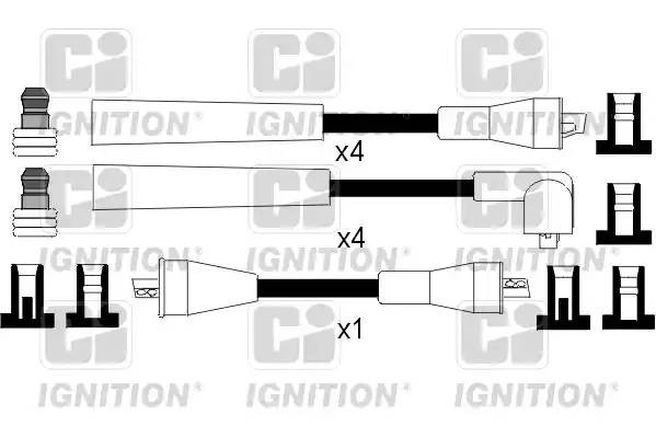 Ккомплект проводов зажигания XC782 QUINTON HAZELL
