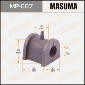 Втулка стабилизатора MP-687 MASUMA