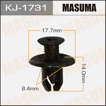 Клипса крепежная KJ1731 MASUMA