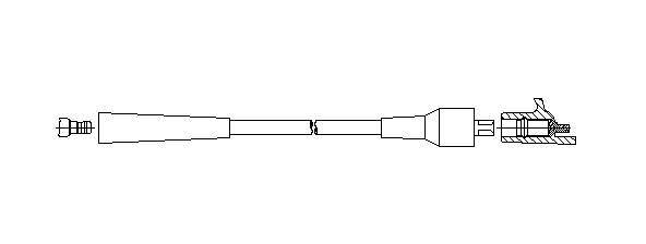 Провод зажигания 61056 BREMI