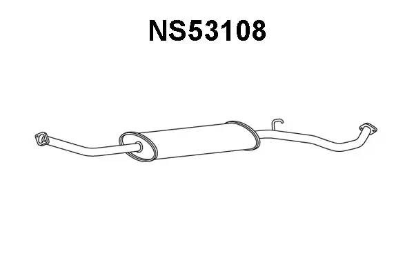 Предглушитель выхлопных газов NS53108 VENEPORTE