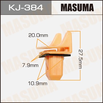 Клипса крепежная KJ384 MASUMA