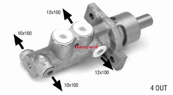 Главный тормозной цилиндр 132977B BENDIX JURID