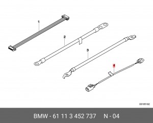 Деталь 61 11 3 452 737 BMW