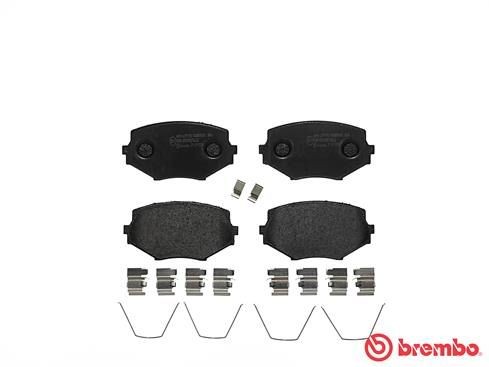 Комплект тормозных колодок, диско P49020 BREMBO